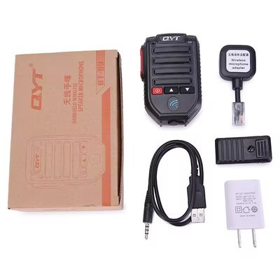 BT-89/BT89 10m ワイヤレスマイク QYT 2方向ラジオスピーカー マイク 95g