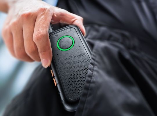 商用品 ブラック ミニ 薄型 屋外 ウォーキー トーク ポータブル 軽量 1.7*13.5*5.4CM