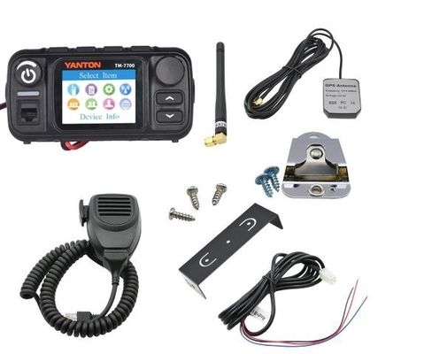 LTE IPネットワーク POC UHF VHF モバイルカーラジオ 4G LTE POC 25w ダブルバンド アナログラジオ