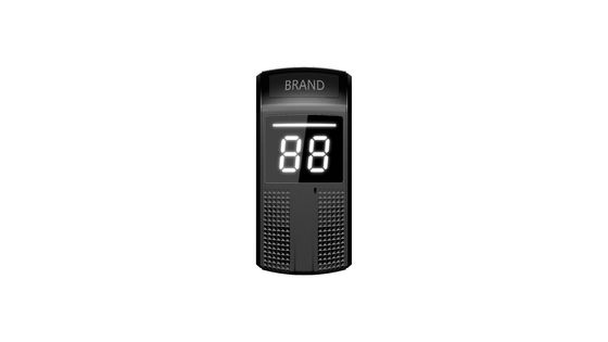 ロングレンジ ミニウォーキー・トーキー ホテル・レストラン用 ET800 充電式カラークリップ