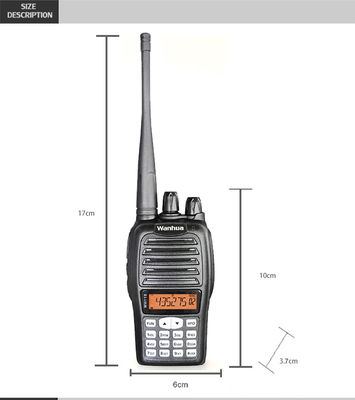 OEM オーダーメイド ウォーキー・トーキー 4G型 POC WH118 デジタルラジオ ブラック UHF VHF プロフェッショナル