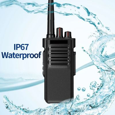 ファッション ハンドヘルドラジオ ウォーキー通話機 VHF UHF アナログインターコム 10W ウォーキー通話機 IPX7