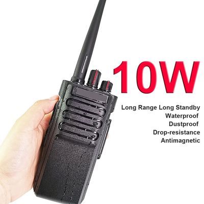 ファッション ハンドヘルドラジオ ウォーキー通話機 VHF UHF アナログインターコム 10W ウォーキー通話機 IPX7