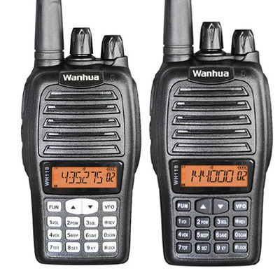 Wanhua WH118 ハンドヘルドラジオ ウォーキー・トーク 2W出力 双帯 UHF VHF 長距離