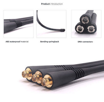 黒色 2w UHF VHF Fm ウォーキー・トークイヤ ラバーアンテナ 長距離通信