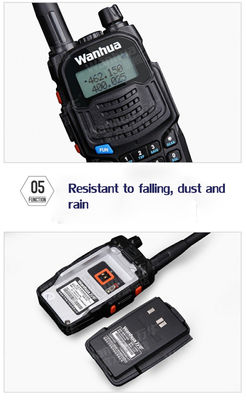 5W VHF UHF 熱帯ポータブルラジオ バイウェイ ウォーキー・トーキー用のダブルバンド・ハム・ラジオトランシーバー