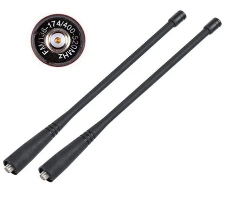 スーパーバット VHF UHF アンテナ 折りたたむ CS 戦術 双バンド 軽量 10g PC ABS 素材