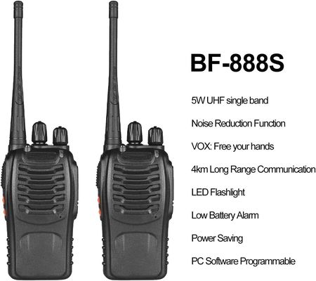 DMRプロフェッショナルラジオ BF-888S UHF 双帯帯 携帯式二方向手持ちウォーキー・トーク