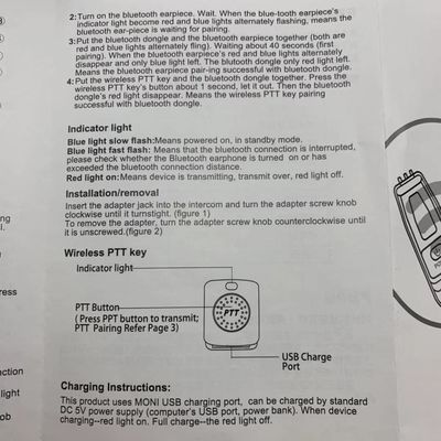 GMRS XIR P8608 P8668I DP4801 ウォーキー・トークタイプのための二方向無線ヘッドフォン