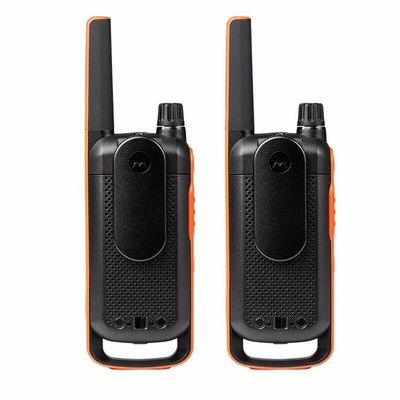 T82 GMRS ラジオ ミニ ウォーキー トーク 20チャンネル 1-10km 範囲 オレンジ 手持ちの手電筒