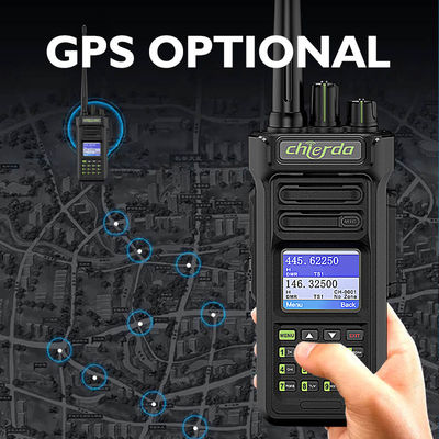 GPS IP67 VHF UHFトランシーバー通信用デジタルウォーキートーク 150*64*40mm