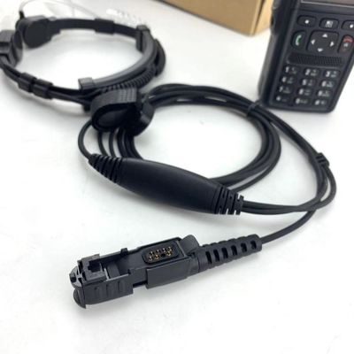 モトローラ MTP3150 3250 6750 重用喉頭マイク 音管ヘッドフォン