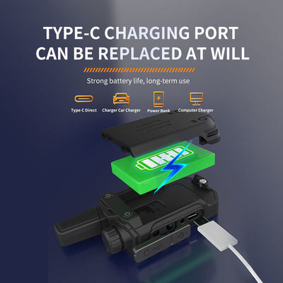 2W ダブル PTT ライセンスフリー TC18 ハンドヘルド 子供 ラジオ 3KM 暗号化 ウォーキー・トーク