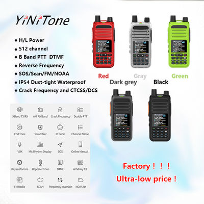 カラーディスプレイ マルチ機能 A36プラス トランシーバー 大人向け 長距離受信