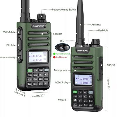 UV13 Pro 二方向ラジオ GMRS 136-174/400-520MHz ウォーキー・トーク