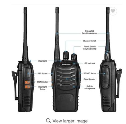 BAOFENG BF-888S シングルバンド 400-470mhz 手持ちの二方向ラジオウォーキー・トーク