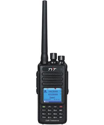 DMR ダブルバンド IP67 防水 GPS オプション100000 コンタクト 131mm*61mm*36mm デジタルラジオ
