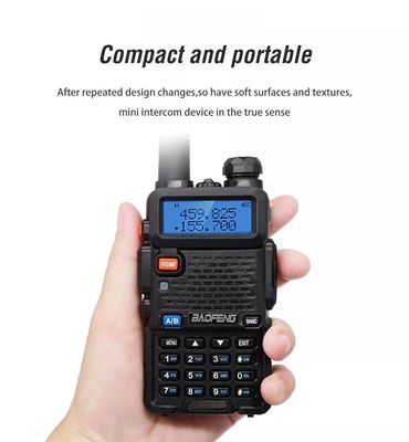 5色 Vhf ウォーキー・トーク 双バンド デジタル バオフェン Uv-5r ハム・ラジオ用 双方向ラジオ