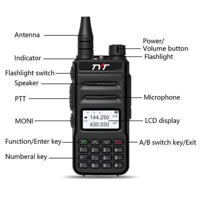 TYT TH-UV88 VHF 136-174MHz UHF 400-480MHz ウォーキー・トーク 5W スクランブラー VOX FMトランシーバー
