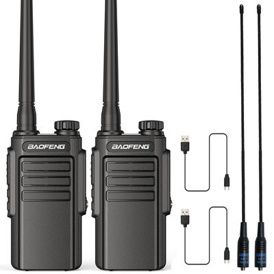 UHF 400-470MHz ハンドヘルドウォーキー・トークイタイプC 充電アップグレード BF-888S 屋外用ラジオ