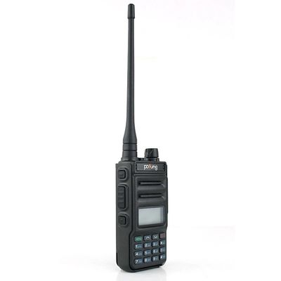 110x58x32mm バオフェン UV-13 携帯 UHF VHF ダブルバンド アマチュア ウォーキー・トーキー 黒
