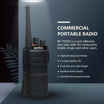 7.4V デジタル UHF VHF Dmr ポータブルラジオ 無線長距離ウォーキー・トーク