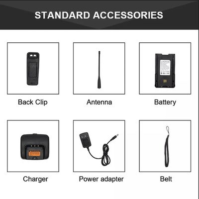7.4V デジタル UHF VHF Dmr ポータブルラジオ 無線長距離ウォーキー・トーク