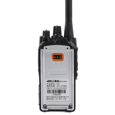 0-8km 通信範囲 IPX5 水耐性レベル Abell A51 Tdma ダブルタイムスロット ウォーキー・トーク