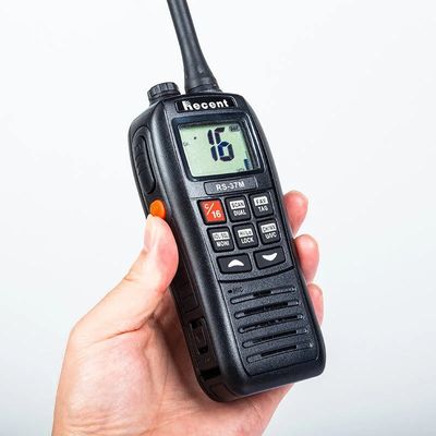 最近の RS-37m IP67 防水 5W VHF 2 Way ロングレンジ ウォーキー トーク 海上ラジオ