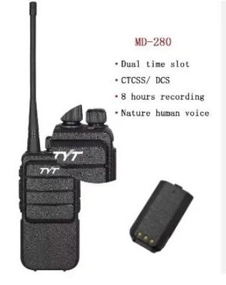 5W Tyt MD-280 Dmr ウォーキー・トーク 超高性能受信機と送信機 2024年