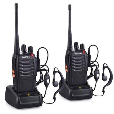 ターミナルスタイル ハンドヘルド UHF ラジオウォーキー・トーク Bf-888s 0-10KM トーク範囲に直線