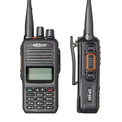 136~174MHz/400~470MHz周波数範囲 ビジネス用直線DMR携帯ラジオ