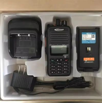 136~174MHz/400~470MHz周波数範囲 ビジネス用直線DMR携帯ラジオ