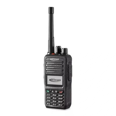 136~174MHz/400~470MHz周波数範囲 ビジネス用直線DMR携帯ラジオ