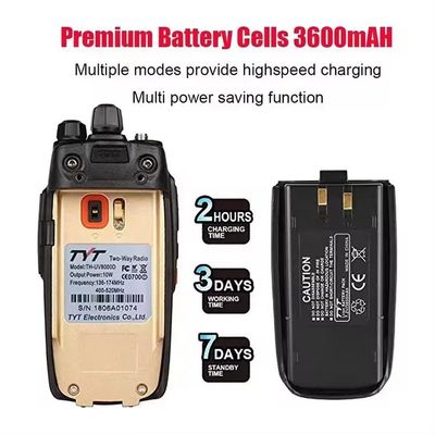 TH-UV8000e ハム・ウォーキー・トーク 10km長距離とVHF 136-174周波数範囲
