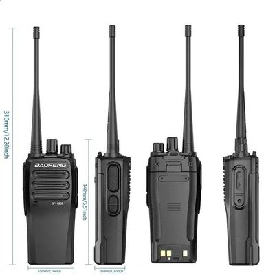138*61*38MM バオフェンBf-1909 10W UHFハムラジオインターコントランシーバータイプC ウォーキートーク