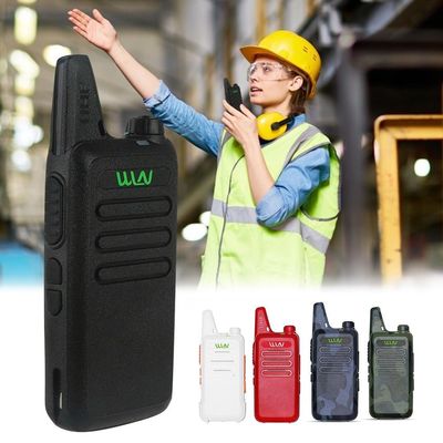 3W WLN KDC1 UHF400-470MHz KD-C1 ミニウォーキー・トークイ・ラジオ 1500mAhバッテリー容量