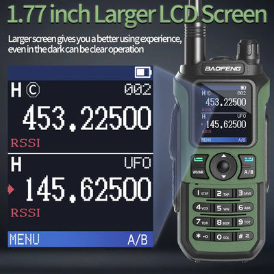 UV21Pro バオフェン ウォーキー・トーキー デュアルバンド VOX DTMF トランシーバー 5W ラジオ送信