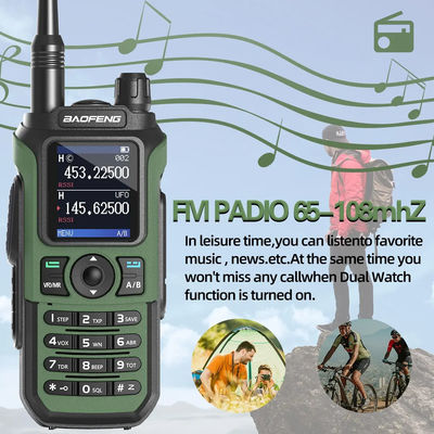 UV21Pro バオフェン ウォーキー・トーキー デュアルバンド VOX DTMF トランシーバー 5W ラジオ送信