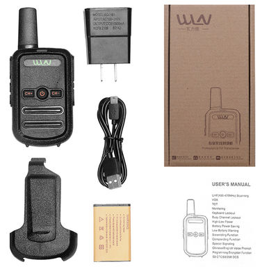 WLN KD-C52 ウォーキー・トーキー 下部 上部 3-5KM 範囲 周波数 400-470MHz のトップ