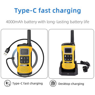 ハンドヘルド UHF KSUN GZ32 PMR FRS 免許 クローン解読機能の無料二方向ラジオ