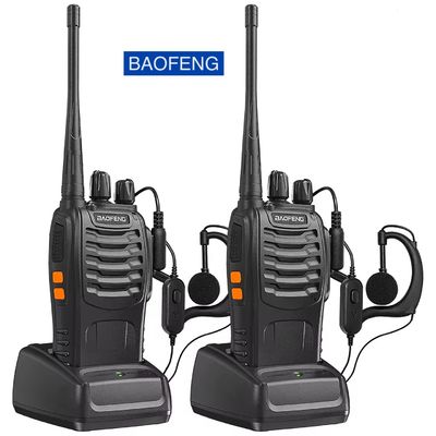 BF-888S バオフェン 5Wウォーカートーク 1500mAhバッテリー容量とUHF周波数タイプ
