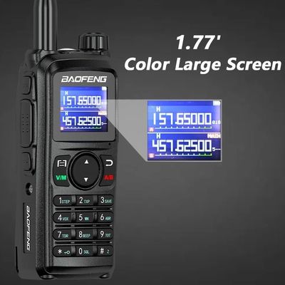 1~10KM トークレンジ バオフェン UV-28L 10W トライバンドインターコン USB-C 充電 ポータブルCBラジオ