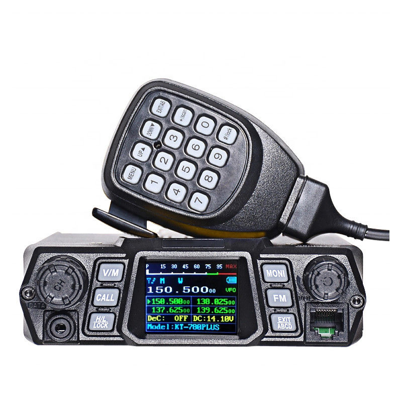 100W高電力自動車ステーション VHF KT-780プラス 自動車モバイルラジオ シングルバンドトランシーバー