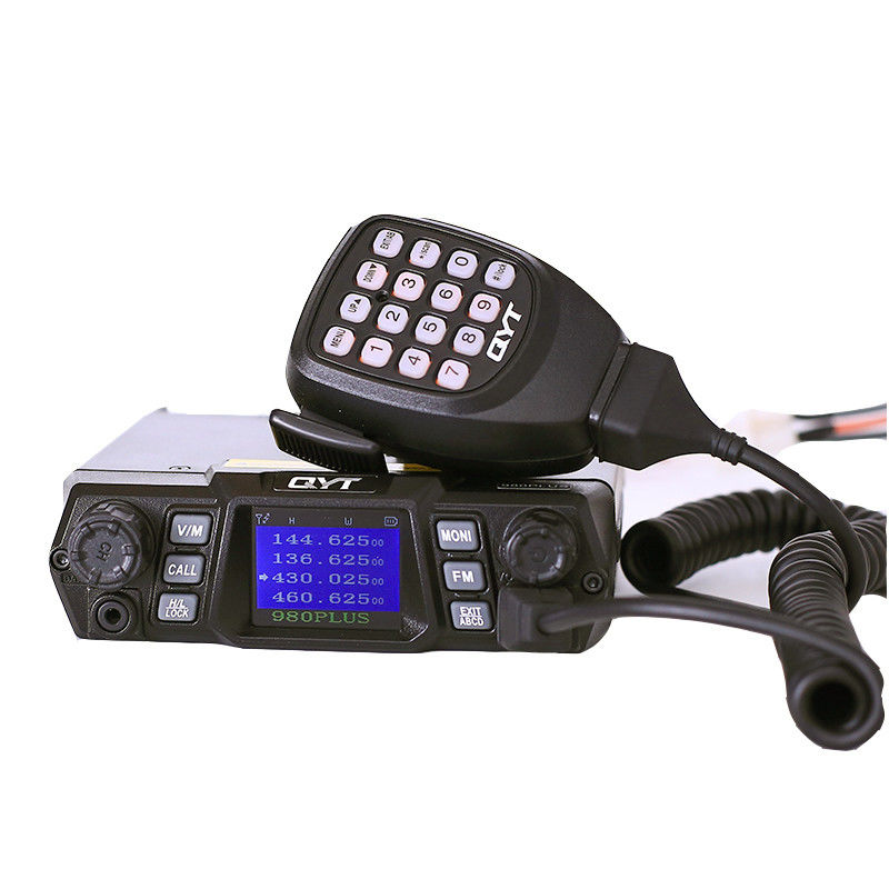 QYT KT-980plus 自動車モバイルラジオ VHF 75W UHF 15-30km ウォーキー・トーク