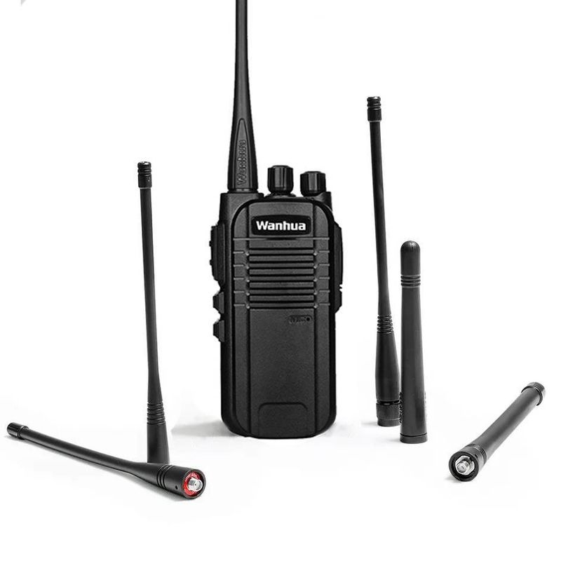 5dBiゲインダブルバンドアンテナ Wanhua UV6S UV9R ウォーキー・トーク VHF136-174 UHF400-470