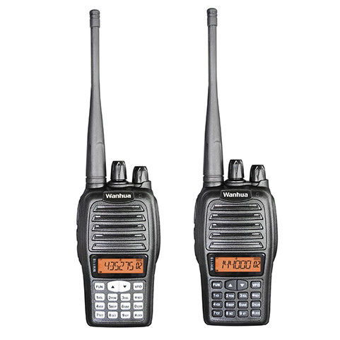Wanhua WH118 ハンドヘルドラジオ ウォーキー・トーク 2W出力 双帯 UHF VHF 長距離