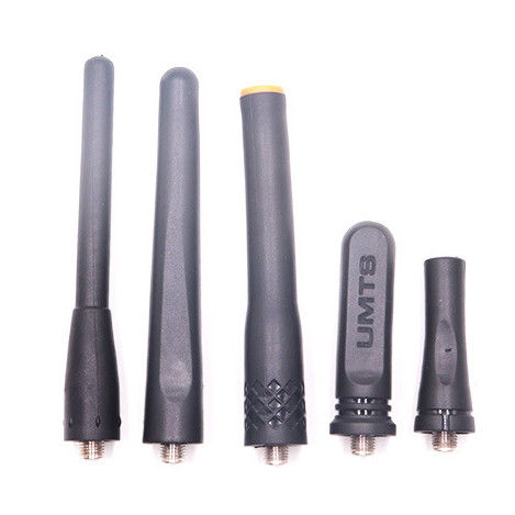 黒色 2w UHF VHF Fm ウォーキー・トークイヤ ラバーアンテナ 長距離通信