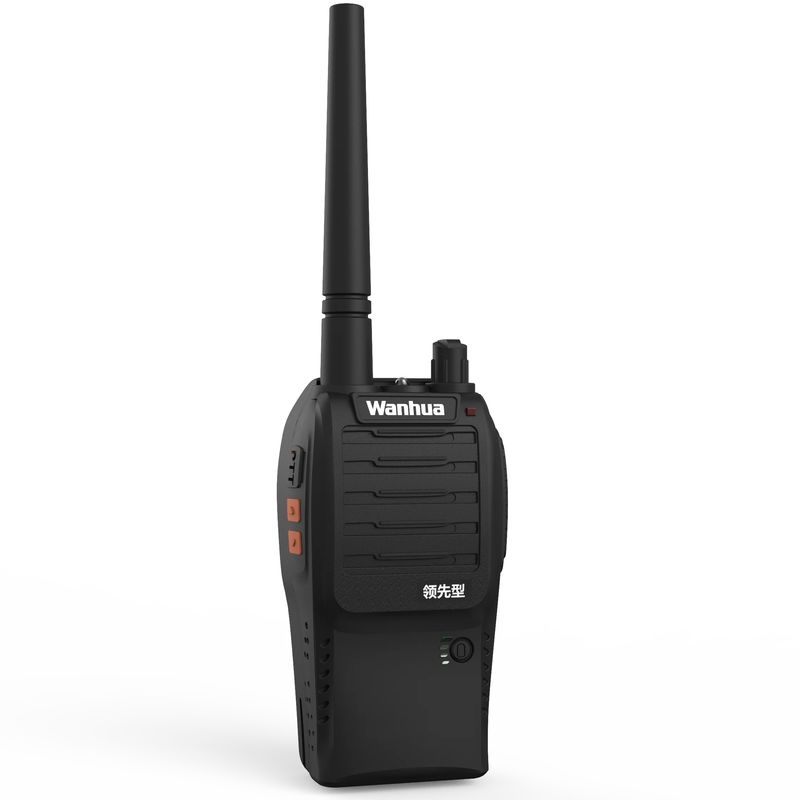Wanhua S6 ブラック 4G POC ウォーキー・トーク 3,7V リオンバッテリーとUHF/VHF ダブルバンド
