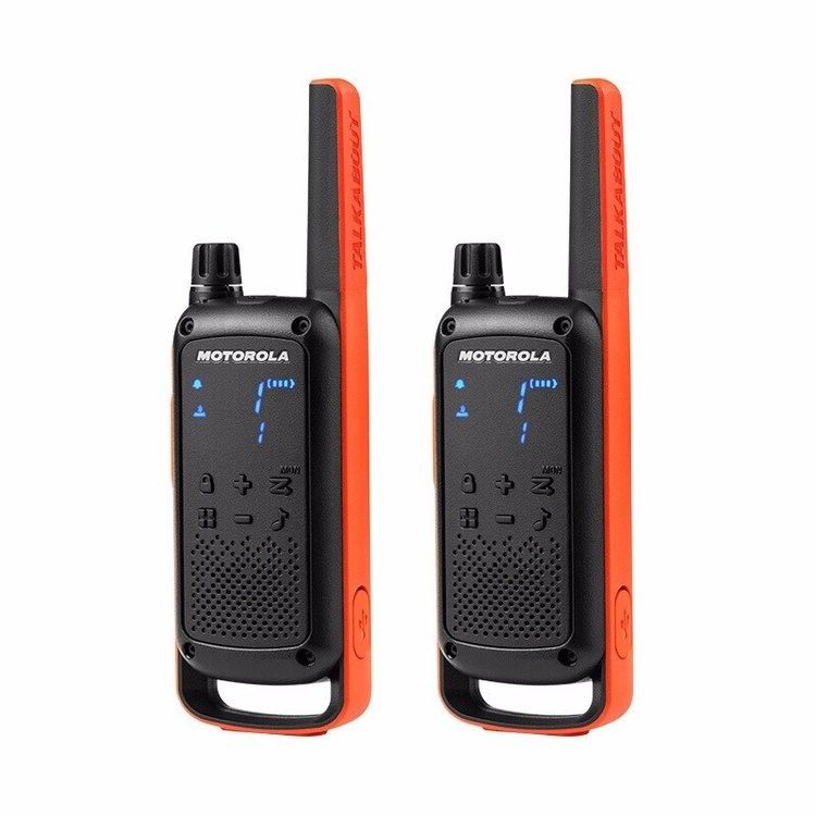 T82 GMRS ラジオ ミニ ウォーキー トーク 20チャンネル 1-10km 範囲 オレンジ 手持ちの手電筒